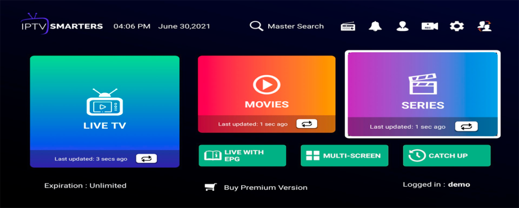 Teste válido por 6 Horas -Teste IPTV Smarters Pro 1 Teste IPTV Smarters Pro Grátis por 6 Horas realize seu teste valido por 6 horas